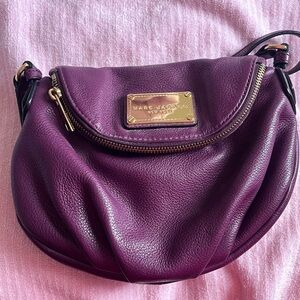 Marc Jacobs Plum Crossbody Bag